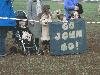 Keen supporters